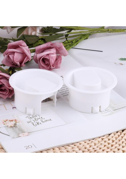 2 Adet 2 Adet Beyaz Cam Sıcak/soğuk Su Sürahi Kapak Gıda Sınıfı Plastik Anti-Toz Sızdırmaz Kapaklı Tıpalar Cam Bistro Sürahi (Yurt Dışından)