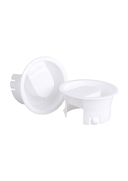 2 Adet 2 Adet Beyaz Cam Sıcak/soğuk Su Sürahi Kapak Gıda Sınıfı Plastik Anti-Toz Sızdırmaz Kapaklı Tıpalar Cam Bistro Sürahi (Yurt Dışından)