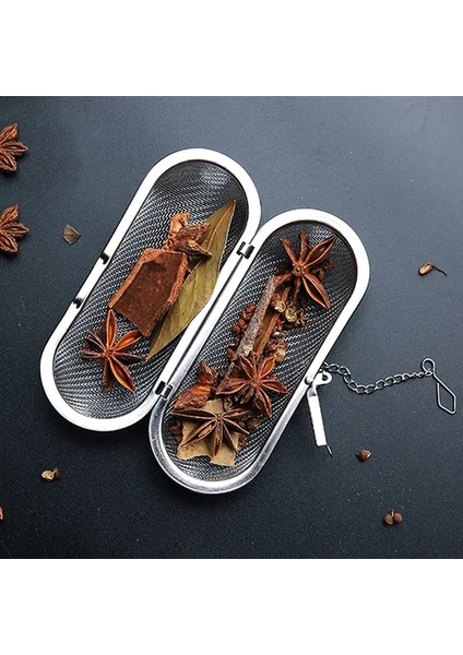 Kalp Paslanmaz Çelik Pişirme Baharat Demlik Ince Örgü Gevşek Çay Bitkisel Süzgeç Genişletilmiş Zincir Mutfak Baharat Topları (Yurt Dışından) modelleri