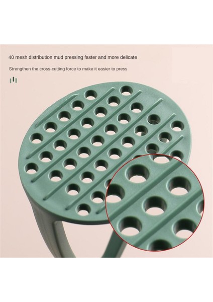 Chartreuse Plastik Preslenmiş Patates Ezici Ricer Püre Suyu Üreticisi Patates Itici Pürüzsüz Patates Püresi Kırıcı Meyve Makinesi Mutfak Aletleri (Yurt Dışından) modelleri