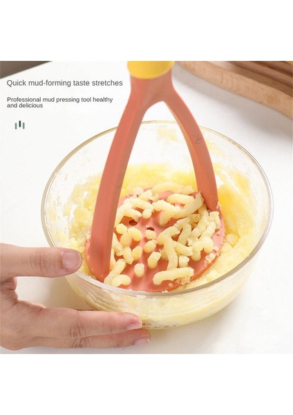 Chartreuse Plastik Preslenmiş Patates Ezici Ricer Püre Suyu Üreticisi Patates Itici Pürüzsüz Patates Püresi Kırıcı Meyve Makinesi Mutfak Aletleri (Yurt Dışından) indirimleri