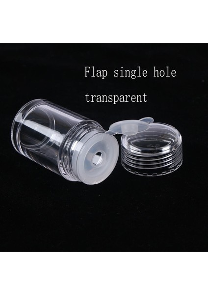 1 Delik Trans 1 Adet Mini Plastik Tuz Biber Depolama Şişeleri Baharat Kutusu Açık Kamp Piknik Barbekü Yeniden Kullanılabilir Taşınabilir Baharat Şişesi Kavanoz (Yurt Dışından)