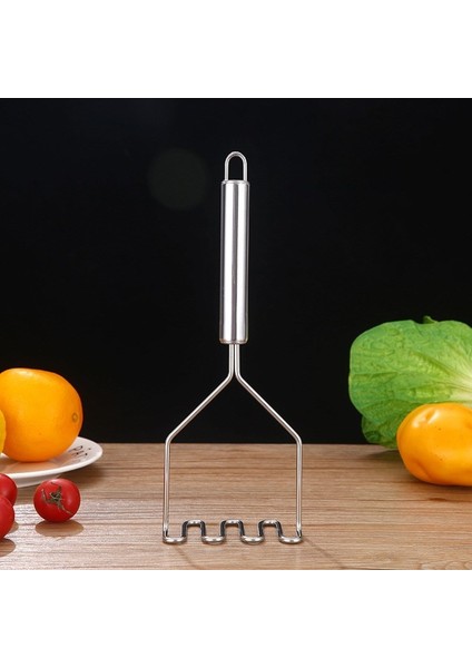 Beyaz Paslanmaz Çelik Patates Ezici Patates Kırıcı Dalga Şekli Kesici Patates Püresi Mutfak Aksesuarları Mutfak Gadget Pişirme Araçları (Yurt Dışından) fırsatları