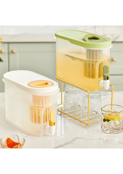 Sarı Ev Soğuk Su Isıtıcısı 3.9l Musluklu Soğuk Su Isıtıcısı Büyük Kapasiteli Meyve Demlik Yaz Yaratıcı Buzdolabı Soğuk Su Koymak (Yurt Dışından) fiyatları