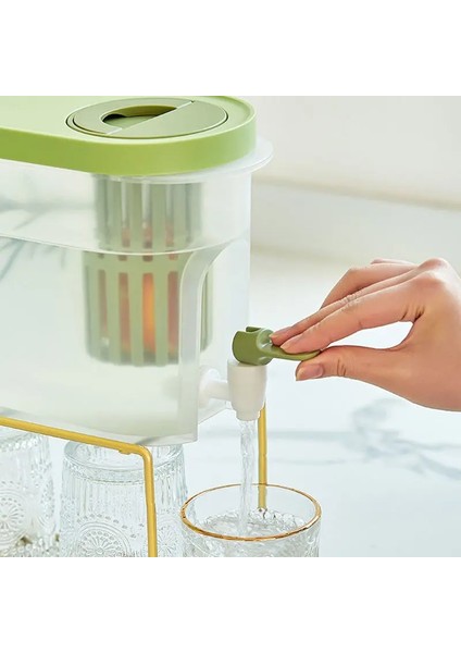 Sarı Ev Soğuk Su Isıtıcısı 3.9l Musluklu Soğuk Su Isıtıcısı Büyük Kapasiteli Meyve Demlik Yaz Yaratıcı Buzdolabı Soğuk Su Koymak (Yurt Dışından) fırsatları