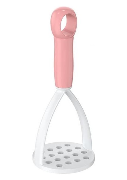 Pembe Faydalı Gıda Kırıcı Emek Tasarrufu Sağlayan Triturating Hafif Manuel Patates Kabak Sebze Kırma Aracı (Yurt Dışından)