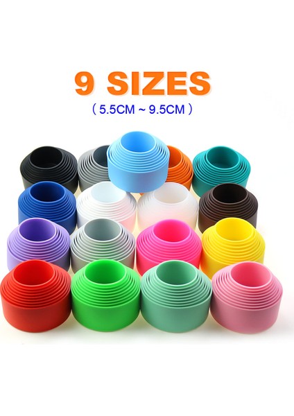 Ordu Yeşil 32OZ-40OZ 9.0cm Silikon Kap Alt Koruyucu Kapak Bardak Tutucu Bardak Alt Kapak 90MM Termos Şişesi Taban Yalıtım Kılıfı (Yurt Dışından)