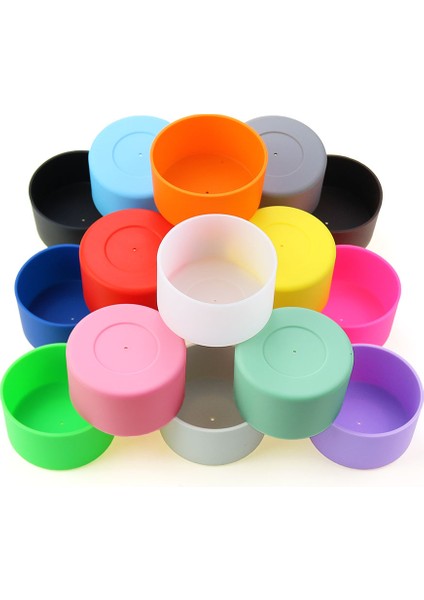 Ordu Yeşil 32OZ-40OZ 9.0cm Silikon Kap Alt Koruyucu Kapak Bardak Tutucu Bardak Alt Kapak 90MM Termos Şişesi Taban Yalıtım Kılıfı (Yurt Dışından)
