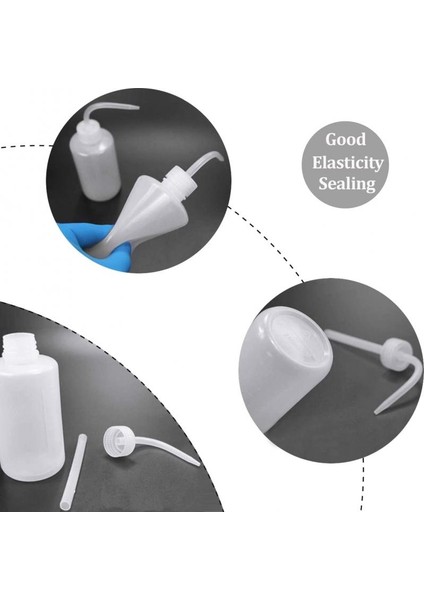250ML 250/500ML Çamaşır Şişesi Dövme Temiz Sıkılabilir Şişe Kirpik Uzatma Temizleme Laboratuvarı Ölçüm Şişeleri Plastik Makyaj Aracı (Yurt Dışından)