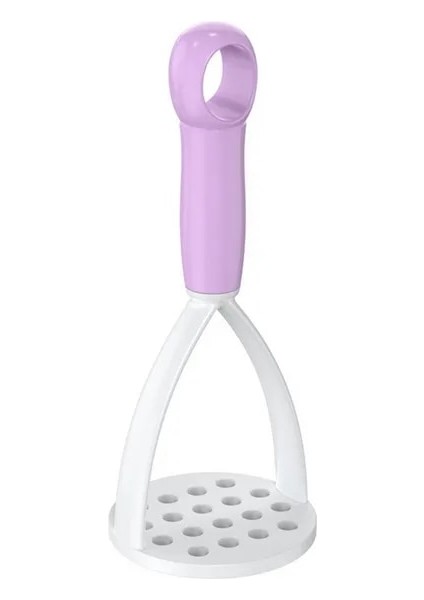 Mor 1 Adet Pp Preslenmiş Patates Ezici Ricer Püre Suyu Üreticisi Patates Itici Pürüzsüz Patates Püresi Kırıcı Meyve Araçları Mutfak Malzemeleri (Yurt Dışından)