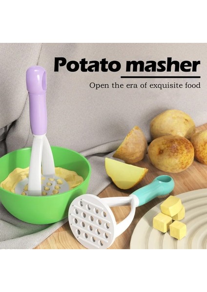 Mor 1 Adet Pp Preslenmiş Patates Ezici Ricer Püre Suyu Üreticisi Patates Itici Pürüzsüz Patates Püresi Kırıcı Meyve Araçları Mutfak Malzemeleri (Yurt Dışından) indirimleri