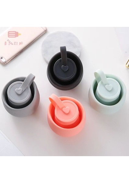 Koyu Mavi 500 ml Vaso Plegable Silikon Katlanır Bardak Seyahat Spor Su Şişesi Termos Silikon Şişe Tazas De Café Katlanabilir Bardak (Yurt Dışından) fırsatları