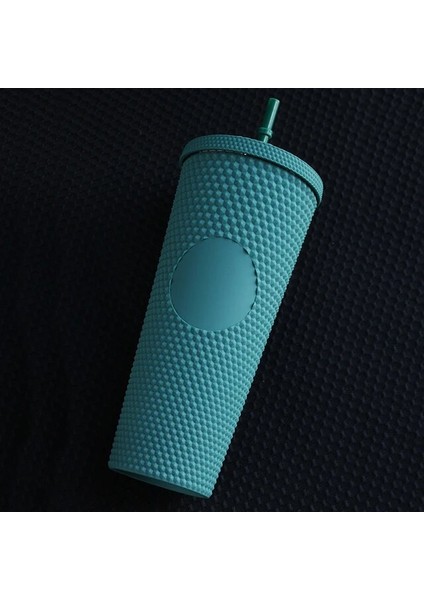 710 ml Tumbler Su Şişeleri Samanlı Çift Katmanlı Plastik Durian Elmas Radyant Tanrıça Bira Kupa Kahve Fincanı (Yurt Dışından)