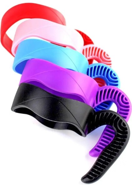 KIRMIZI-30OZ Için Taşınabilir Plastik Bardak Bardak Kolu Seyahat Kupa Tabanı 20OZ 30OZ Araba Araç Bardak Içecek Rafı Su Şişesi Tutucu Aksesuarları (Yurt Dışından)