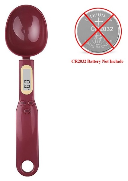 Mini Gıda Ölçeği 500G/0.1G Taşınabilir LCD Dijital Kaşık Ölçeği Ağırlık Ölçüm Kaşığı Elektronik Kahve Çay Kaşığı Mutfak Ağırlığı Volumn Gıda Terazileri (Yurt Dışından)