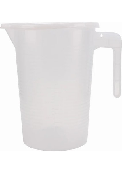 100 ml Plastik Ölçüm Kabı Kapaklı Ölçekli Şeffaf Pişirme Süt Çay Malzemeleri Mutfak Ölçüm Kabı Çok Kapasiteli Kahve Ölçümü (Yurt Dışından)