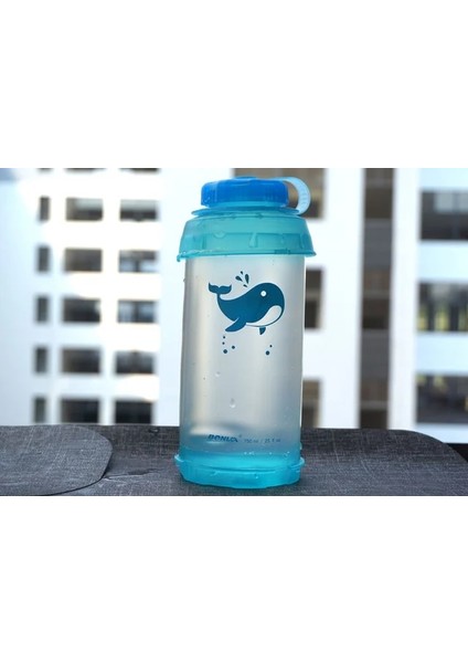 Mavi 750 ml 750 ml Katlanabilir Su Şişesi Katlanır Yumuşak Matara Katlanır Spor Çantası Katlanabilir Içecek Koşu Kamp Yürüyüş Tırmanma Şişeleri (Yurt Dışından)