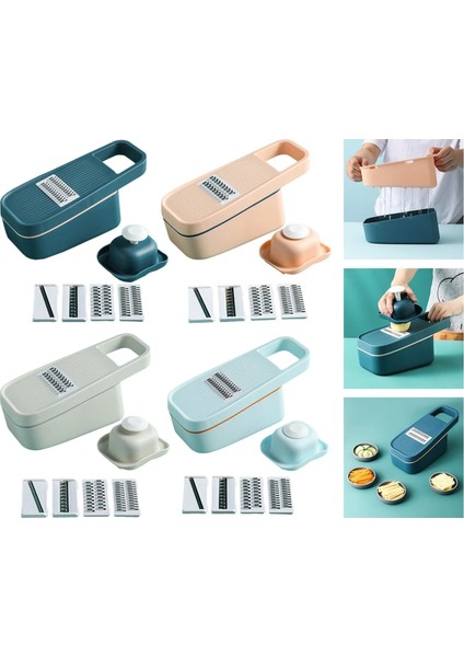 Açık Mavi Kıyıcı Kesici Rende El Manuel Nslip Yemek Mutfak Aletleri (Yurt Dışından) fiyatları