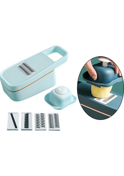 Açık Mavi Kıyıcı Kesici Rende El Manuel Nslip Yemek Mutfak Aletleri (Yurt Dışından) modelleri