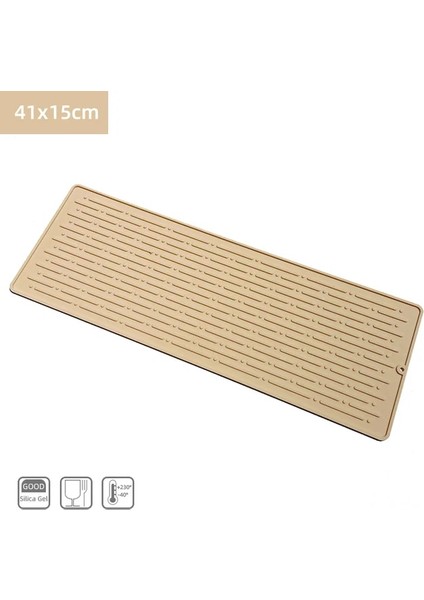 Üflemeli 30X15 cm Emici Sofra Paspaslar Bulaşık Kurutma Mat Drenaj Pedi Isıya Dayanıklı Tezgah Üstü Mat Kaymaz Drenaj Placemat Mutfak Aksesuarları (Yurt Dışından) fiyatları