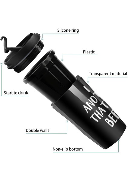 350ML Yeni Bir E-Posta Olması Gereken Başka Bir Toplantıdan Sağ Çıktım Seyahat Kahve Kupa Latte Fincan Kahve Fincan Espresso Kahve Fincan (Yurt Dışından)