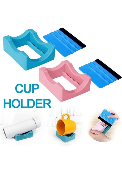 Mavi Tumbler Beşik Tutucu Silikon Bardak Beşik Içi Yuvalı Tumblerlar Için Tumbler Tutucu El Sanatları Için Tumblerlar Için Çıkartmalar Küçük Tumbler (Yurt Dışından) fiyatları