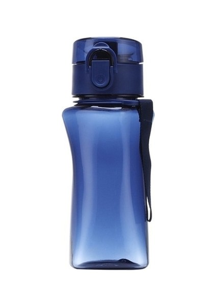 Mavi 400 ml F63A Spor Su Şişeleri Spor Salonu Sızdırmaz Damla Geçirmez Taşınabilir Shaker Kupa Açık Seyahat Su Isıtıcısı Plastik Içecek Bardağı Açık Yürüyüş (Yurt Dışından)