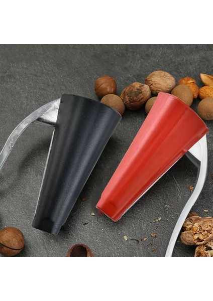1 Adet Kırmızı Huni Şekli Çok Fonksiyonlu Badem Soyucu Hafif Ceviz Kabuğu Açacağı Antiskid Kolu Aşınmaya Dayanıklı Pişirme Aksesuarları Için (Yurt Dışından) fırsatları