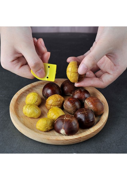 Pembe 2 In 1 Ceviz Klip Delik Açıcı Somun Klip Soyma Makinesi Paslanmaz Çelik Kahverengi Metal Mutfak Aletleri Mutfak Aksesuarları (Yurt Dışından) fırsatları