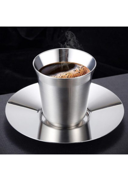 160ML 160ML/80ML Paslanmaz Çelik Bardak Bira Bardakları Beyaz Şarap Bardağı Kahve Bardağı Seyahat Kamp Kupalar Içme Kahve Çay Kupa Açık (Yurt Dışından)