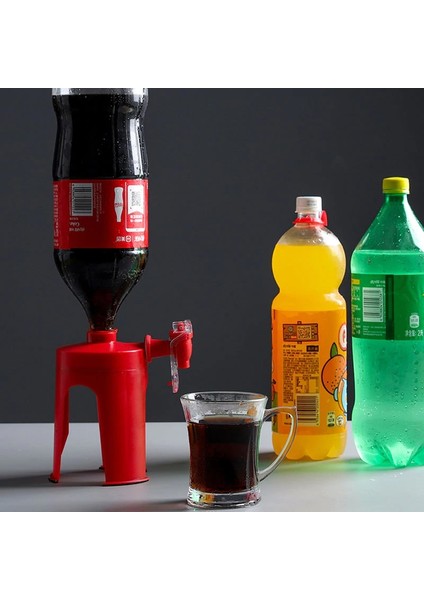 Aa Soda Kola Tasarrufu Baş Aşağı Içme Su Sebili Bar Su Şişeleri Yaratıcı Içme Aksesuarı Parti Içecek Makineleri MJ1121 (Yurt Dışından)