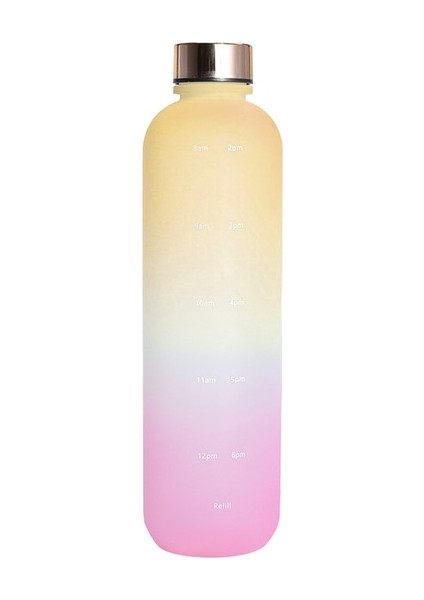 F 1000ML 1l Zaman Işaretli Su Şişesi 32 Oz Motivasyonel Yeniden Kullanılabilir Fitness Spor Açık Havada Seyahat Sızdırmaz Bpa Içermeyen Buzlu Plastik (Yurt Dışından) fiyatları