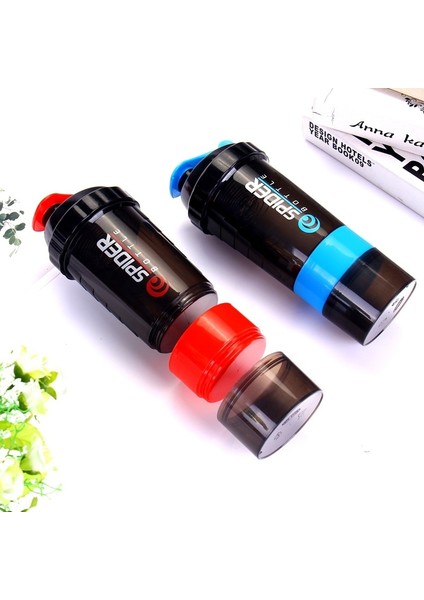 Yeşil 5 Katmanlar 500 ml Peynir Altı Suyu Protein Shaker Şişesi Su Şişesi Büyük Kapasiteli Protein Tozu Şişesi Karıştırma Fincan Spor Salonu Egzersiz Drinkware (Yurt Dışından) fiyatları