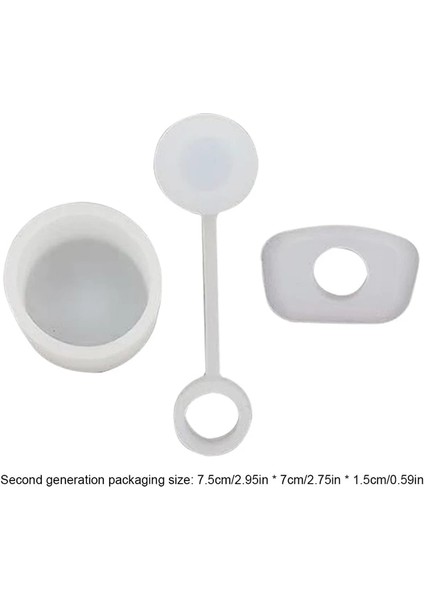 6'lı Paket 4/6/8 Adet Sevimli Saman Ipuçları Içme Toz Kapağı Silikon Sıçramaya Dayanıklı Fişler Kapak Yaratıcı Hasır Kapak Kapağı 6-8mm Saman Sızdırmazlık Araçları (Yurt Dışından)