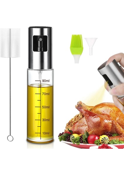 1 Adet Mutfak Dağıtıcı Barbekü Tencere Araçları Mutfak Yağı Spenser Yağ Disprayer Şişe Pompası Yağ Spreyi Yağlayıcı Baharat Çeşni Şişesi (Yurt Dışından)