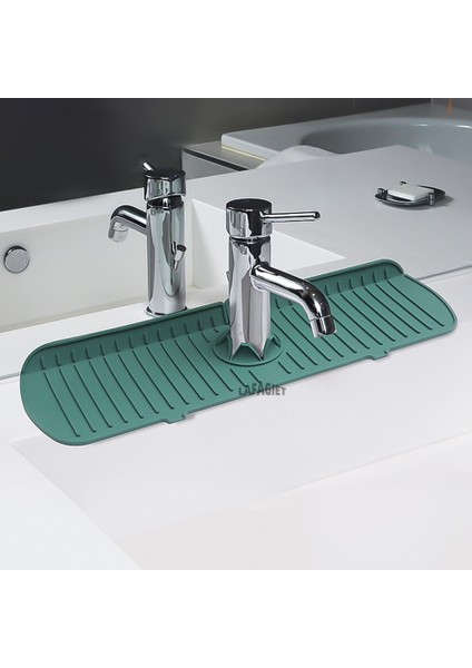 1 Adet Beyaz L Silikon Drenaj Pedi Banyo Mutfak Musluk Damlama Matı Lavabo Lavabo Sıçrama Geçirmez Drenaj Pedi Masa Isı Yalıtım Koruyucusu (Yurt Dışından) modelleri