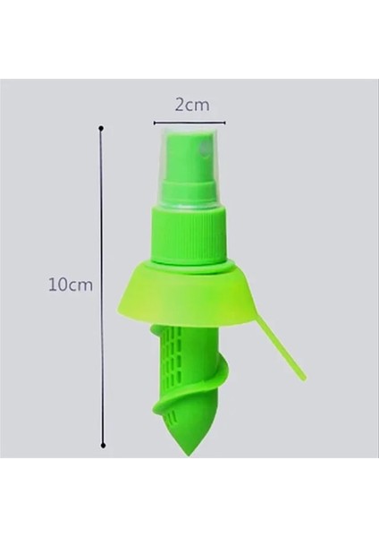 Açık Yeşil Mutfak Alet Limon Püskürtücü Meyve Suyu Narenciye Sprey Portakal Suyu Sıkma Meyve Sıkacağı Mutfak Pişirme Araçları (Yurt Dışından) fiyatları