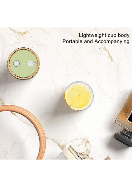 Açık Yeşil Ev Smoothie Blender Taze Meyve Suyu Için El Mini Blender Elektrikli Şarj Edilebilir Meyve Suyu Mikseri Ev Aletleri (Yurt Dışından) fırsatları