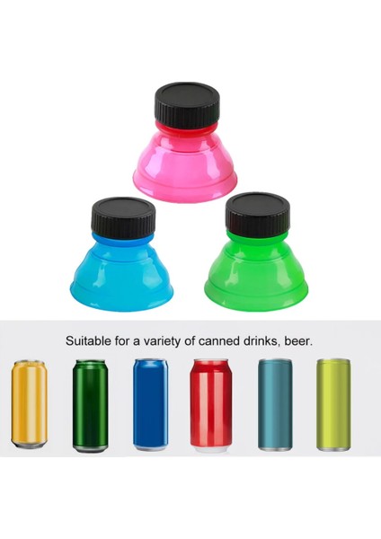 3 Adet 3/6 Adet Şişe Üst Kapak Soda Koruyucu Bira Içecek Kutusu Kapağı Üst Kapak Koruyucu Şarap Şişesi Tıpası Içecek Anti-Koku Kapakları (Yurt Dışından)