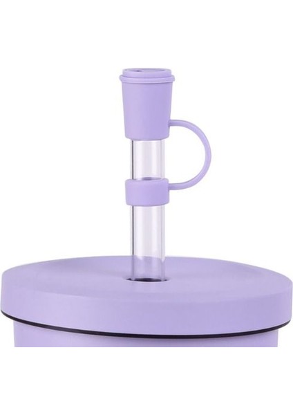 Mor 1 Adet Silikon Saman Ipuçları Kapak Sevimli Yeniden Kullanılabilir Içme Samanı Ipuçları Kapaklı Toz Geçirmez Saman Tıkaçları Için 12MM Saman Ipuçları Dekor (Yurt Dışından) fiyatları