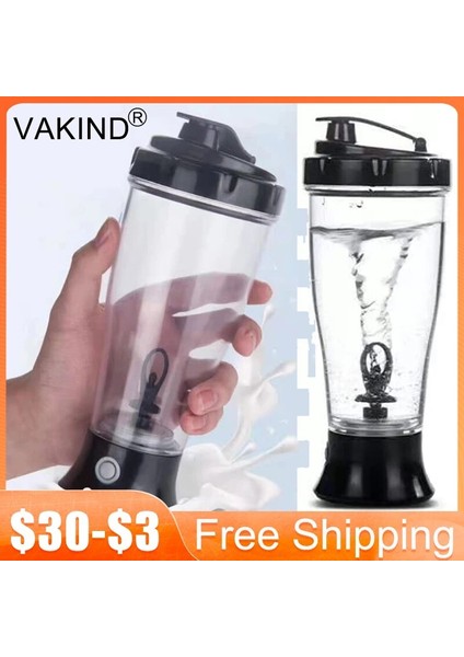 Açık Yeşil 350 ml Elektrikli Protein Shaker Karıştırma Fincan Otomatik Kendini Karıştıran Su Şişeleri Mikser Fitness Salonu Için Tek Tuşla Anahtarı Drinkware (Yurt Dışından)