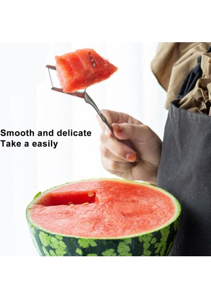 Gümüş Pretty Karpuz Kesici Emek Tasarrufu Sağlayan Meyve Kesici Yeniden Kullanılabilir Kesim Meyve Kesme Aleti Karpuz Dilimleme (Yurt Dışından) modelleri