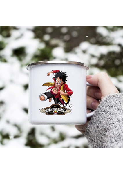 Stil 9 Siyah Değiştirilebilir Kupa Yaratıcı Seramik Isıtma Suyu Sıcaklığa Duyarlı Renk Değiştiren Kupa Tek Parça Luffy Film Çevreleyen Kahve Su Bardağı (Yurt Dışından)