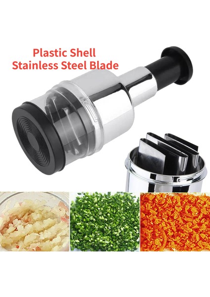 Plastik Kabuk Mutfak Basınçlı Kıyma Kırıcı Meyve Sebze 1 Adet Araçlar Kıyıcı Kesici Domates El Sarımsak Soğan Araçları Soğan Ev (Yurt Dışından) indirimleri