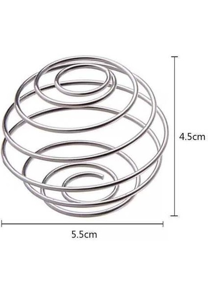 Büyük Yüksek Kaliteli Milkshake Protein Shaker Topu Tel Karıştırıcı Karıştırma Çırpma Paslanmaz Çelik Bahar Topları Karıştırma Topu Mutfak Aletleri Çalkalayıcı (Yurt Dışından)