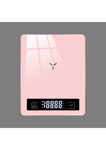Pembe 5kg Cam 5kg Dijital Elektronik Tartı Gıda Terazileri Diyet Terazi Ev Mutfak Terazisi Ölçme Araçları (Yurt Dışından)