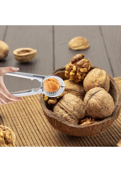 Kırmızı Saplı Metal Alüminyum Ceviz Klip Somun Kraker Sheller Ceviz Pense Çok Fonksiyonlu Ceviz Kraker Somun Soyma Klip Kelepçe Mutfak Alet Aracı (Yurt Dışından) modelleri