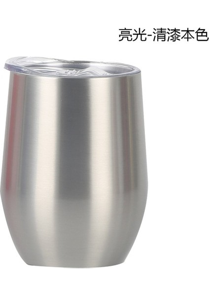 Gümüş Gerek Yok Özel Çelik Paslanmaz Bardak, Kişiselleştirilmiş 12OZ Şarap Bardağı, Özel Bardak Anneler Günü Hediyesi Nedime Hediyesi Şarap Bardağı (Yurt Dışından)