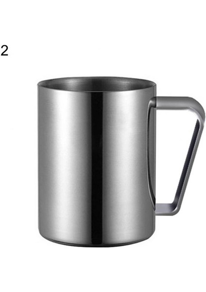 2 Xl 210-500ML 210/280/400/500ML Su Bardağı Çift Duvar Yalıtımlı Paslanmaz Çelik Kupalar Kahve Şişesi Bardak Içme Mil Drinkware Термокружка (Yurt Dışından)