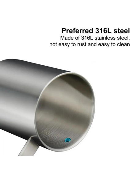 2 Xl 210-500ML 210/280/400/500ML Su Bardağı Çift Duvar Yalıtımlı Paslanmaz Çelik Kupalar Kahve Şişesi Bardak Içme Mil Drinkware Термокружка (Yurt Dışından) indirimleri